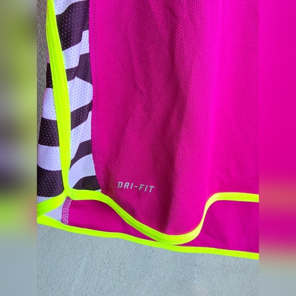 Nike Women's Fuchsia and Neon Long Sleeve Jersey - Picture 5 of 8